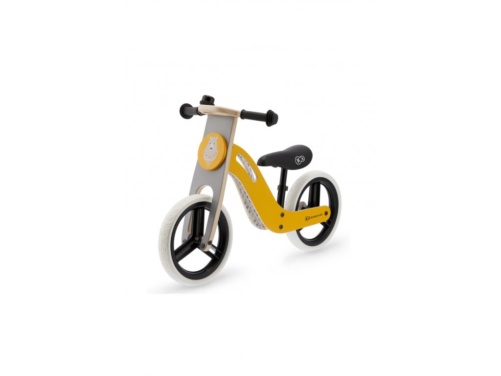 Drevený detský bežecký bicykel Kinderkraft Uniq Honey - Nejlevnější zboží.sk