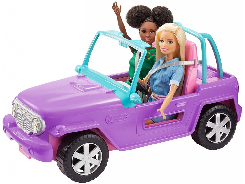 Mattel Terénní auto pro panenky Barbie Jeep GMT46