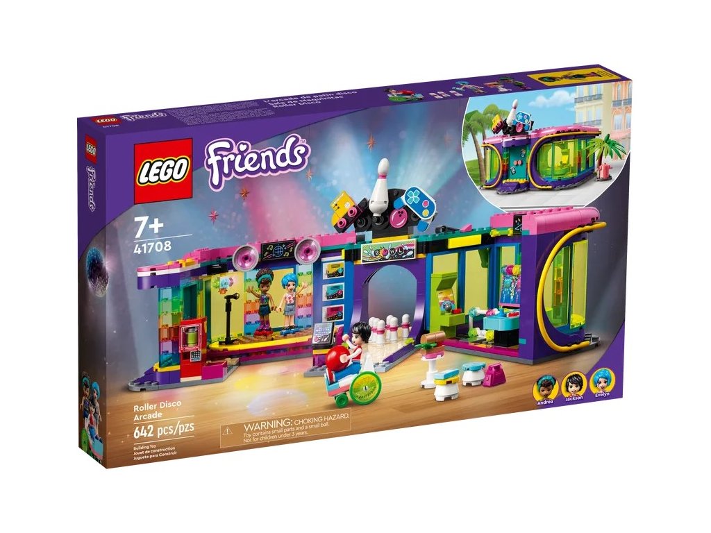 LEGO® Friends 41708 Diskotéka na kolečkových bruslích