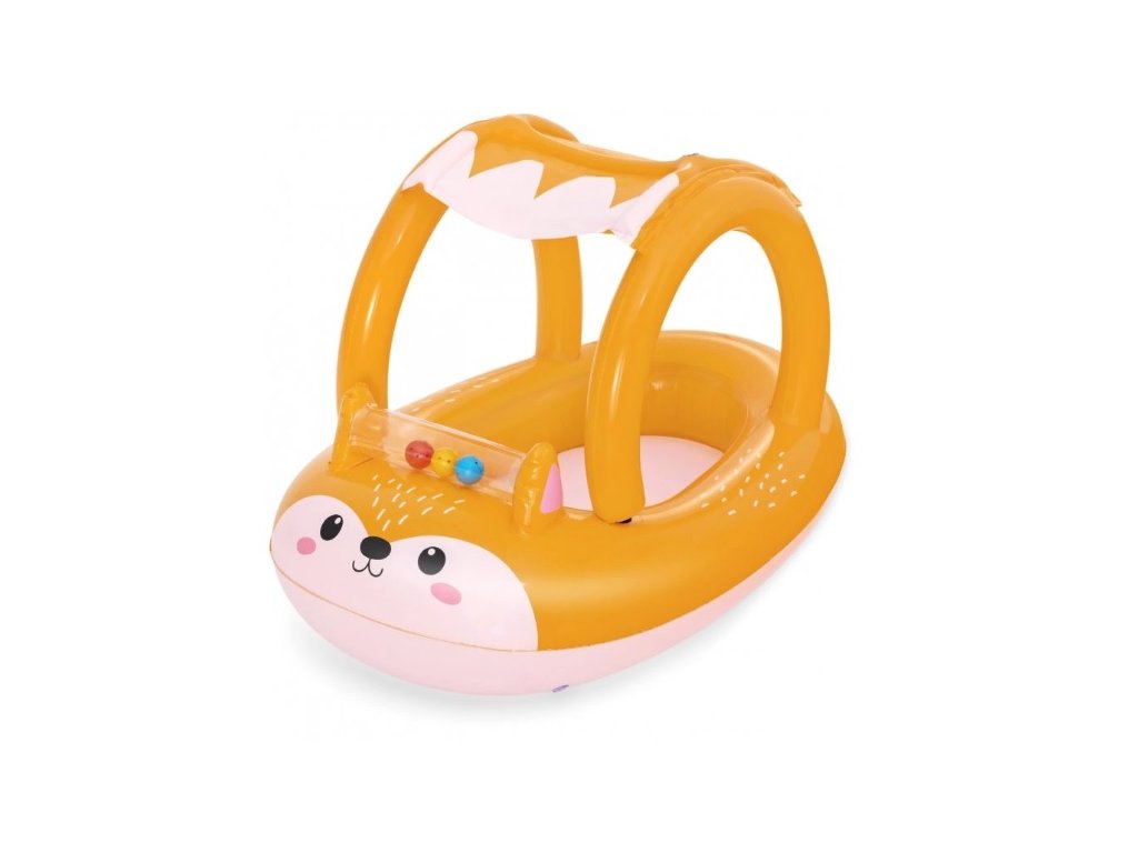 Bestway 34168 Člun se stříškou Liška oranžová 94 x 66 cm