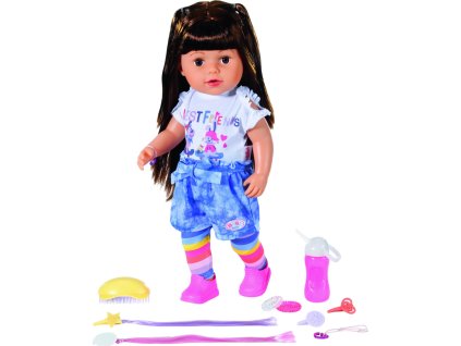 Zapf Creation Baby Born Starší sestřička brunetka 43 cm