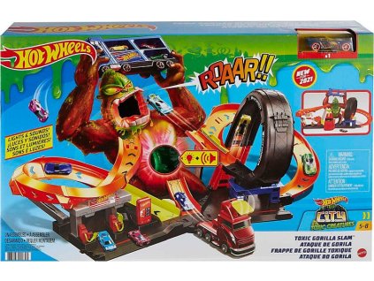 Hot Wheels City útok gorily GTT94