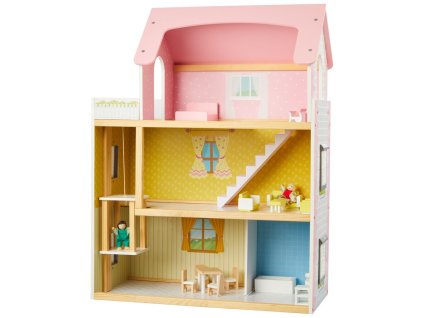 PLAYTIVE Dřevěný domeček pro panenky XXL 346914