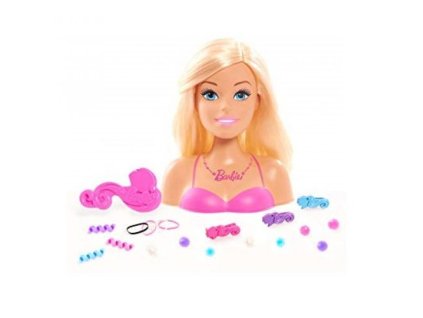 Barbie česací hlava 21 cm