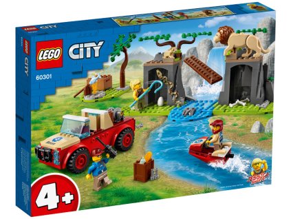 Lego City 60301 Záchranářský teréňák do divočiny