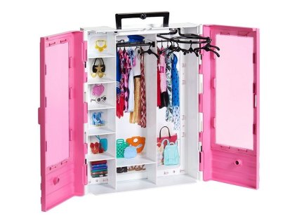 MATTEL Barbie Fashionistas Šatní skříň GBK11 1