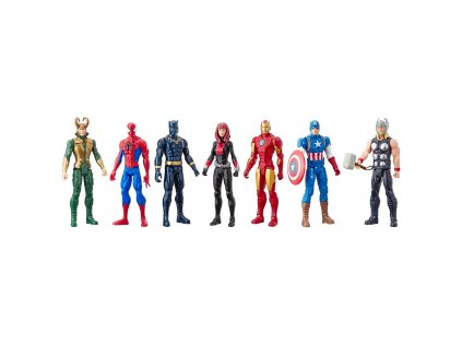 Hasbro Marvel sada figurek 7 figurek Titan Hero Series 30 cm 1