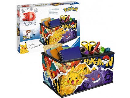 Ravensburger 3D puzzle Úložná krabice Pokémon 216 ks