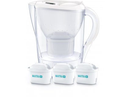 Filtrační konvice Brita Marella 2,4 l + 3x MX Pro PO 2024 bílá