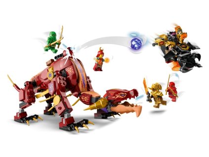 LEGO NINJAGO 71793 Lávový drak, který se promění ve vlnu ohně