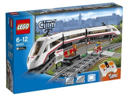Lego City 60051 vysokorychlostní osobní vlak