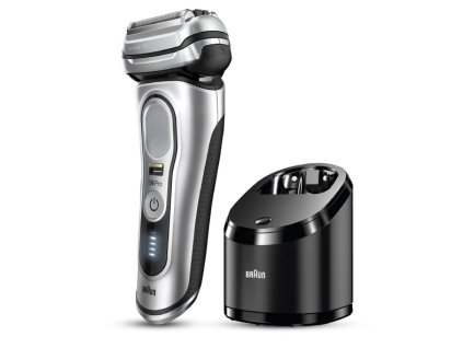 AKU holící strojek Braun Series 9 Pro 9467cc Wet & Dry Silver