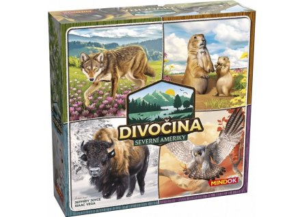 Mindok Desková hra Divočina Severní Ameriky