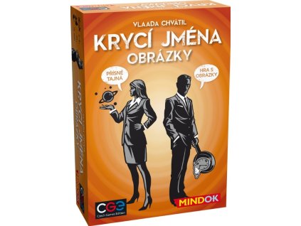 Mindok Desková hra Krycí jména Obrázky