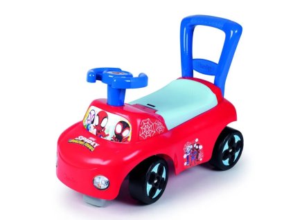 Smoby 720508 Odrážedlo Auto Spiderman Spidey červené 3