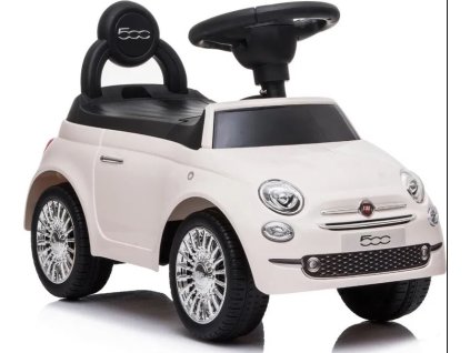 Buddy Toys Dětské odrážedlo BPC 5190 Fiat 500 bílé 3