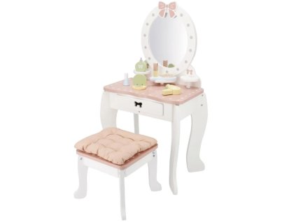KidLand Dětský dřevěný toaletní a kosmetický stolek 486016 1