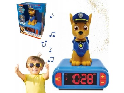 Lexibook Budík s nočním 3D světlem Chase Tlapková patrola 3380743081151