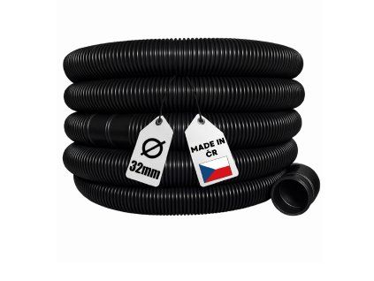 2605 2 hadice bazenova 32 mm 6m cerna