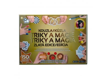 HM Studio Kouzla triky a magie Zlatá edice 150 triků 1