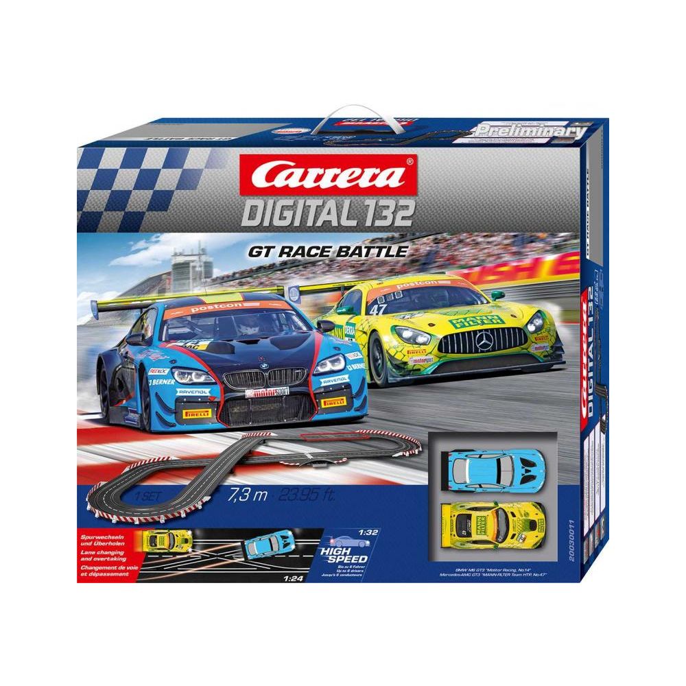 E-shop Carrera Autodráha D132 30011 GT Race Battle