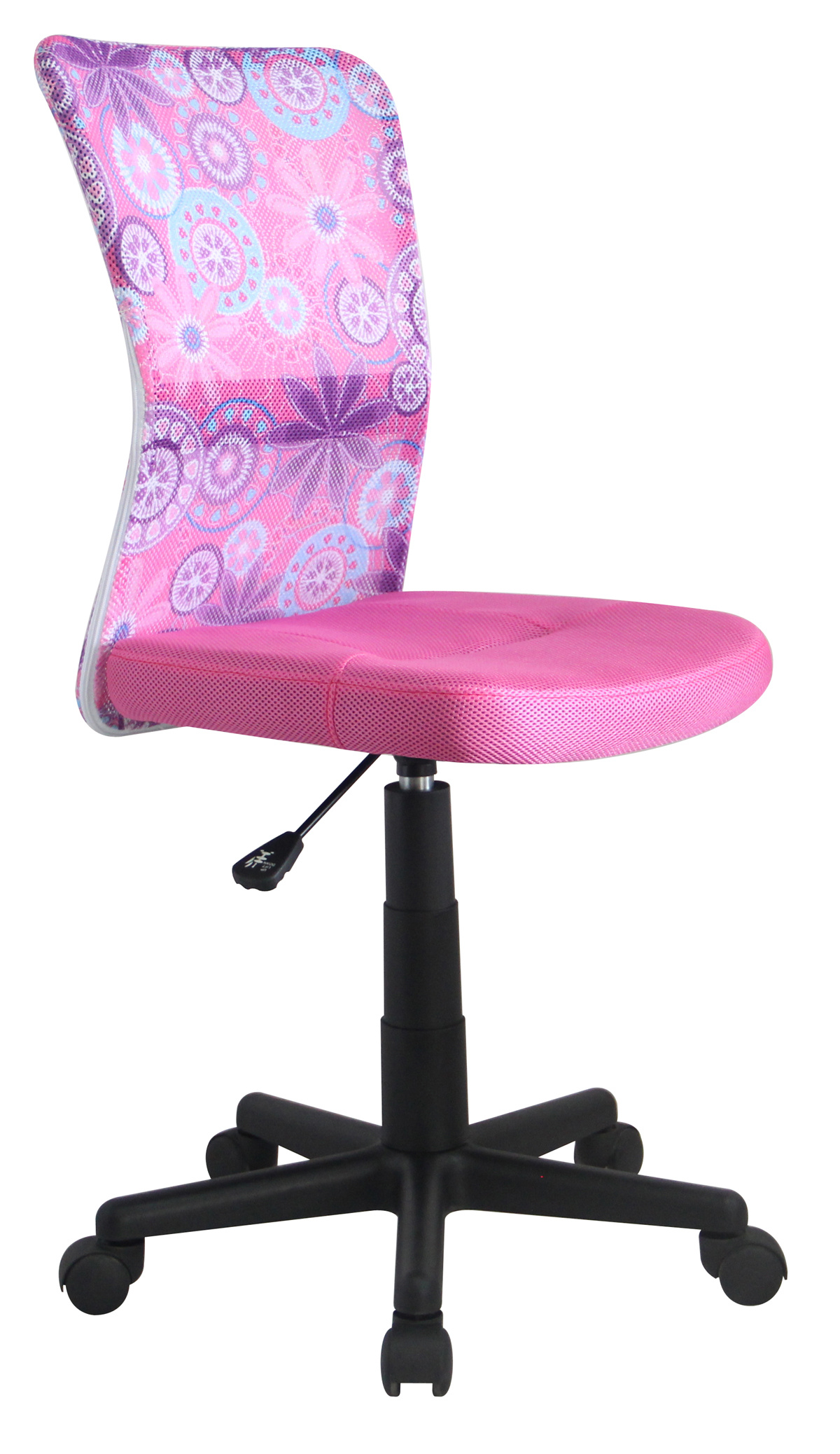 Detská otočná stolička Halmar DINGO, ružová