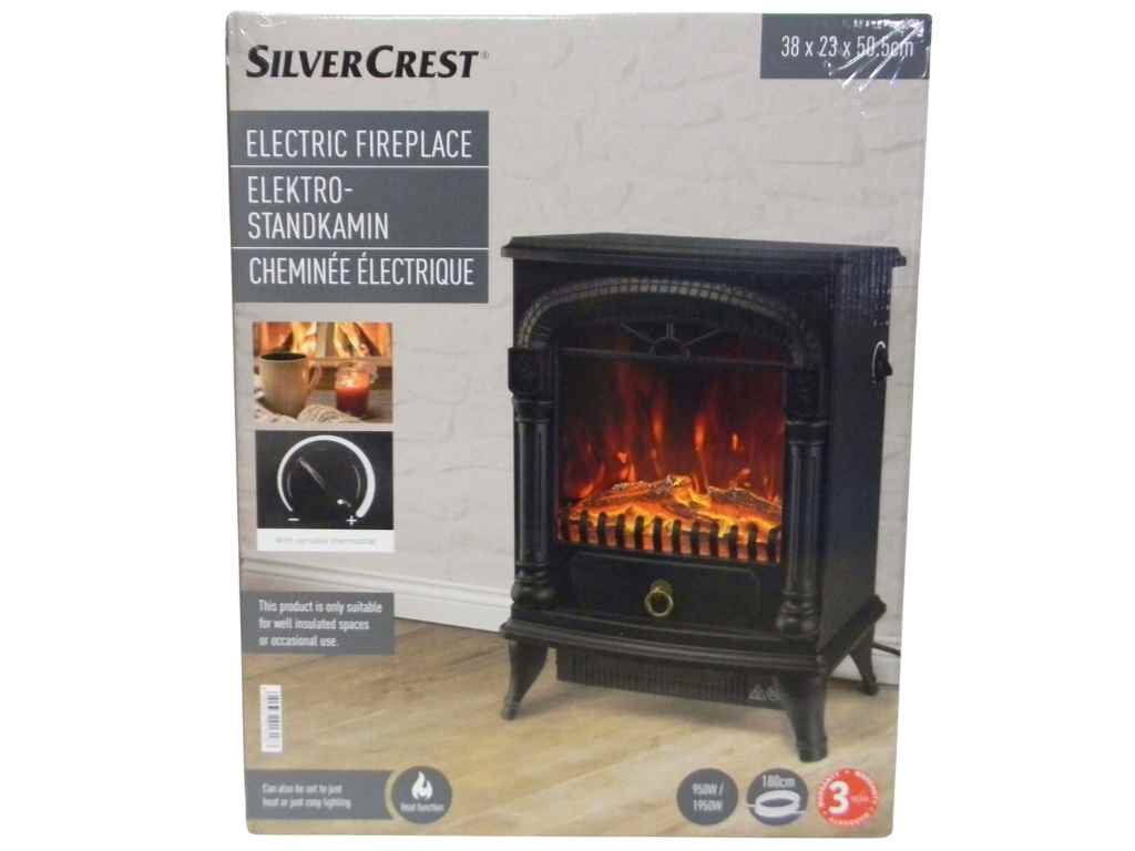 E-shop Elekrický krb Silvercrest SEK 2000 B2 100354441 - černý