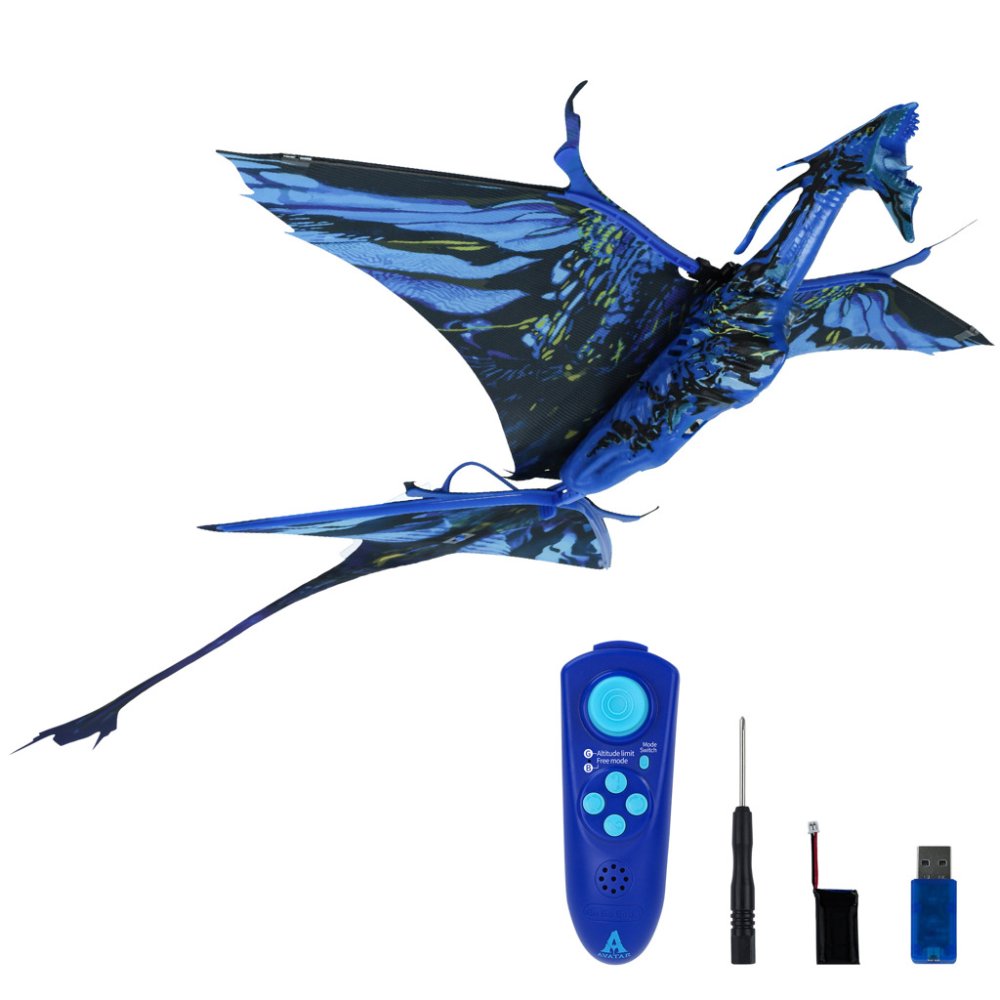 E-shop Zing RC Lietajúci drak Banshee Avatar Deluxe RTR modrý 1:18