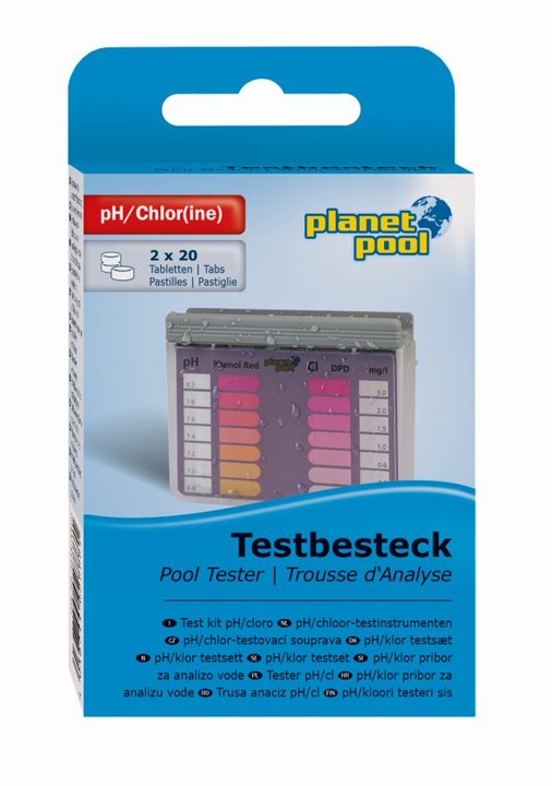 E-shop Planet Pool Tabletkový tester pH / Chlór