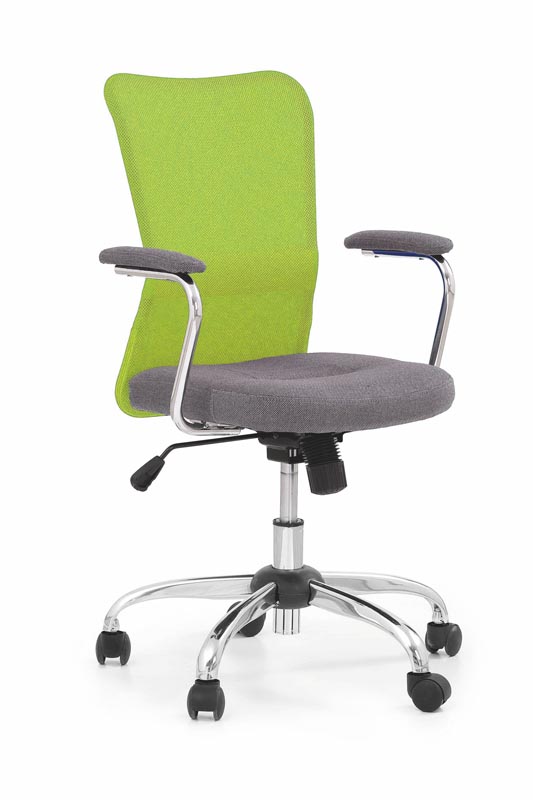 E-shop Halmar Detská sieťovaná stolička Andy zelená