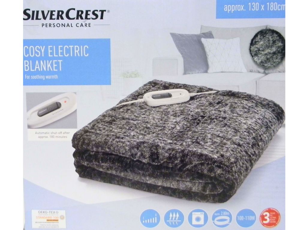 Elektrická zahrievaná deka Silvercrest SWKD 100 A1