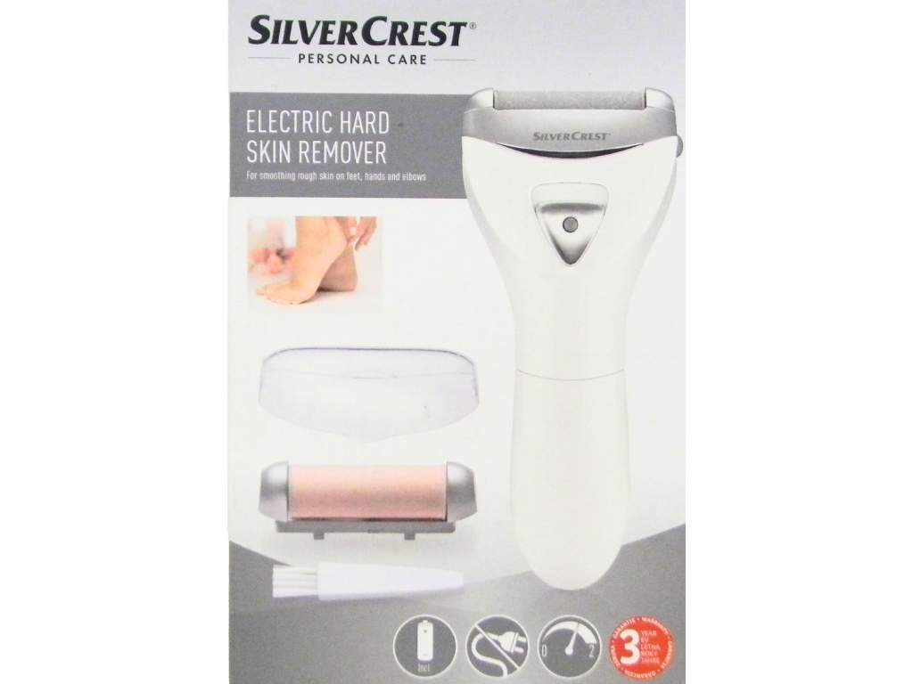 E-shop Silvercrest PERSONAL CARE Odstraňovač stvrdnutej kože SHE 3 E3 sivý