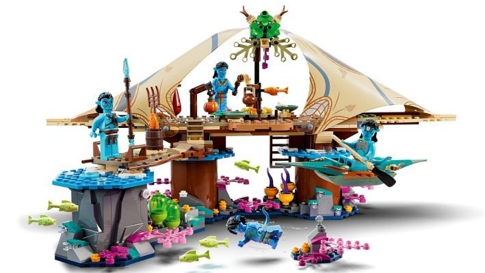E-shop LEGO Avatar 75578 Dom kmeňa Metkayina na útese - Lehce poškozená krabička, výrobek bez vad