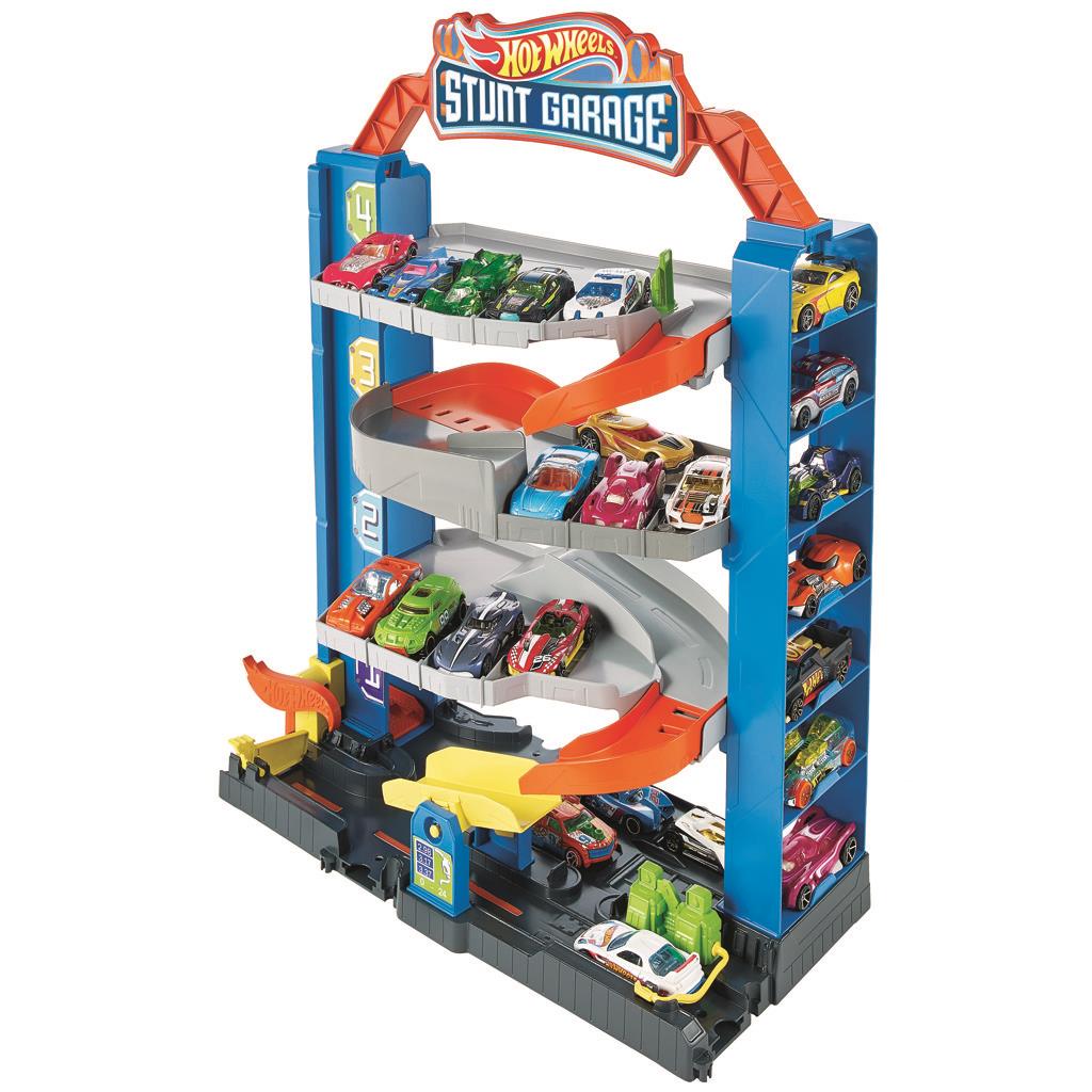 E-shop Mattel Hot Wheels City prenosná garáž GNL70