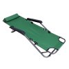 Garthen 29462 Skládací zahradní lehátko zelená 1