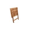 CountrySide Zahradní skládací stůl Akacia 70x70x75 cm 1307731 5121 2
