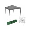 Happy Green Skládací zahradní altán nůžkový SULTAN 3x3m šedý 2
