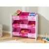Livarno Home Dětský regál 9 boxů dívčí 65 x 60 x 30 cm 1