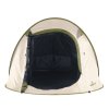 CountrySide Pop up samorozkládací kempinkový stan pro 2 osoby HG 11023B zelenobéžový 3