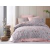 Prodloužené bavlněné povlečení Jasmín fialový 140x220 70x90 - povlekame.cz