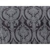 Prodloužené bavlněné povlečení bavlněný satén Jacquard šedý 140x220 70x90 - povlekame.cz