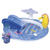 KidLand 446476 Dětský bazének Podmořský svět se skluzavkou 185 x 89 x 203 cm