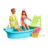 Mattel Barbie Gift set Cabrio s Barbie, Kenem a bazénem GJB71 2