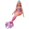 Mattel Barbie Kouzelná mořská víla růžovo fialová HGR09