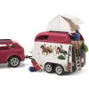 Schleich 42535 Dobrodružné auto s přívěsem a koněm 7