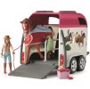 Schleich 42535 Dobrodružné auto s přívěsem a koněm 5