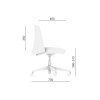 Melody Office 770-RA – rozměrový výkres 1