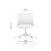 Melody Office 770-PRA – rozměrový výkres 2