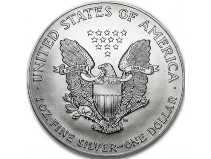 american eagle stribrna mince 1oz 2001