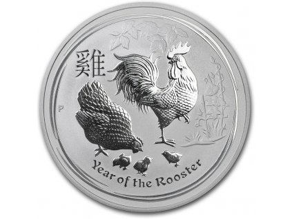 australian lunar series ii stribrna mince 1oz 2017